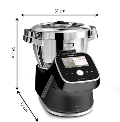Robot cuiseur Moulinex I Companion Touch Pro xl Noir HF93D810