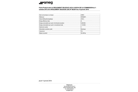 Four encastrable Smeg SF6905P1