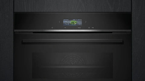 Four encastrable Siemens iQ700 Four compact intégrable 60 x 45 cm Noir CB774G1B1