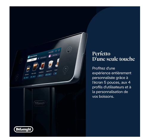 Machine à café à grain Delonghi ECAM630.55.SSM Primadonna Aromatic