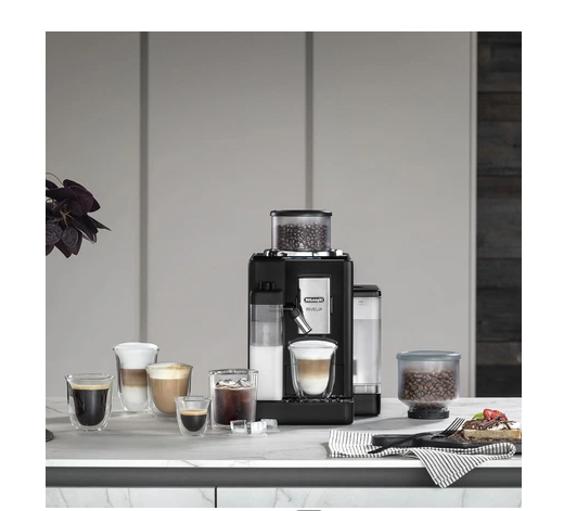 Machine à café à grain Delonghi FEB4455.B RIVELIA Noir