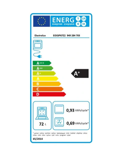 Four encastrable Electrolux EOC6P67Z2