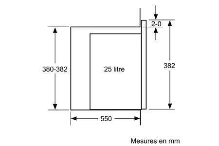 Micro-ondes + Gril Siemens BE555LMB1, iQ500