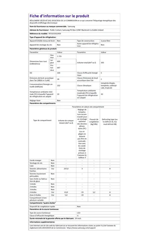 Réfrigérateur congélateur en haut Samsung RT31CG5624S9