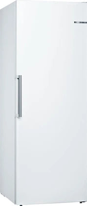 Congélateur armoire Bosch Serie | 6 GSN58AWCV - Congélateur - vertical - largeur : 70 cm - profondeur : 78 cm - hauteur : 191 cm - 366 litres - classe C - blanc
