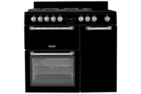 Piano de cuisson Leisure CUISINEMASTER PRO 100cm gaz et vitro Noir - PR100F560K