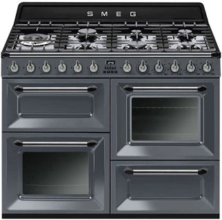 Piano de cuisson Smeg VICTORIA 110cm MIXTE GRIS - TR4110GR