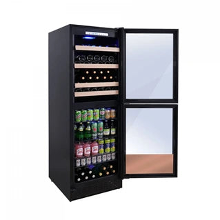 Cave à vin service Le Cépage AGCV140VN2Z2D multi-températures 220 bouteilles 2 portes