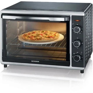 Mini Four Electrique chaleur TO2058 tournante 42 L pierre a pizza et tournebroch