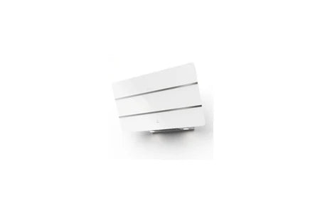 Hotte aspirante décorative murale Roblin décorative inclinée inox verre largeur 80cm