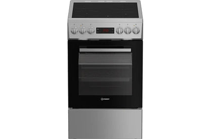 Cuisinière vitrocéramique Indesit I5V5LCS Silver