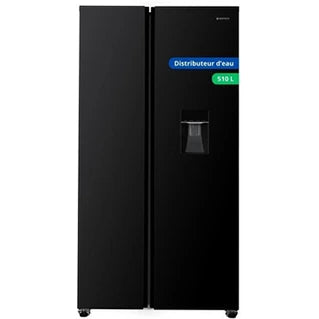 Réfrigérateur multi-portes Gedtech Réfrigerateur américain GSBS510BL 510L (324L + 181L) - No Frost- Noir