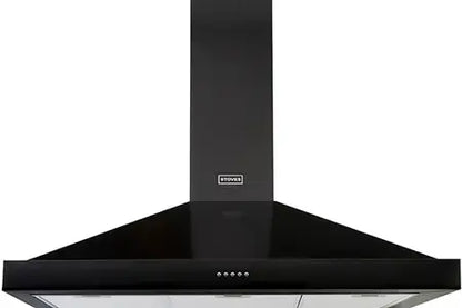 Hotte décorative murale Stoves HOTPYR100NOIR