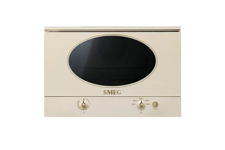 Micro-ondes mono-fonction Smeg MP822NPO Beige