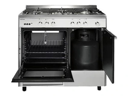 Piano de cuisson Airlux AA9PCGIX2 Butamax - Butanette 90cm Gaz noir inox