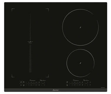 Plaque induction Sauter SPI9647B - Table de cuisson à induction - 4 plaques de cuisson - Niche - largeur : 56 cm - profondeur : 49 cm - sans cadre - noir