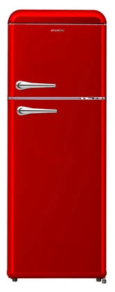 Réfrigérateur congélateur en bas Hyundai - Réfrigérateur RETRO 208L Congélateur 48L Froid statique