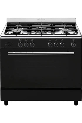 Piano de cuisson Airlux CC902GTBK3 - 90CM GAZ NOIR