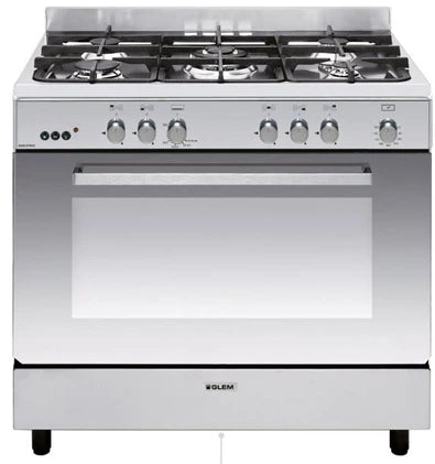 Piano de cuisson Glem GE960CMIX2 largeur : 90 cm - profondeur : 60 cm - hauteur : 91 cm
