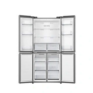 Réfrigérateur américain Hisense Réfrigérateur Américain - Rq5P470Seie - 4 Portes - Classe Énergétique E - 84,2 X 74,4 X 188,5 Cm - Inox