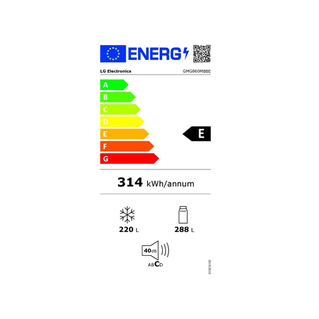 Réfrigérateur multi-portes Lg GMG860MBBE