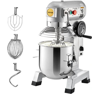 Robot pâtissier Vevor Multifonction Robot de Cuisine Acier Inoxydable 16 L 500 W