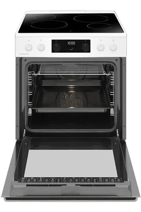 Cuisinière vitrocéramique Amica ACV7005SRW AIRFRY