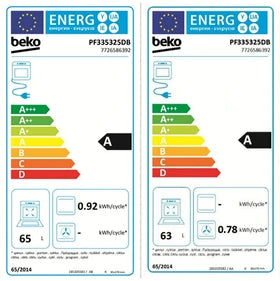 Piano de cuisson Beko gaz 159l 7 feux noir pf335325db