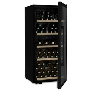 Cave à vin multi-températures Les Petits Champs 91 bouteilles noir - CAVCDB91