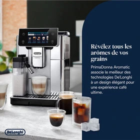 Machine à café à grain Delonghi ECAM630.55.SSM Primadonna Aromatic