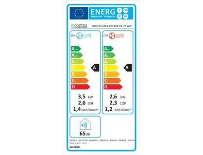 Climatiseur mobile Olimpia Splendid Climatiseur mobile Climatiseur mobile DOLCECLIMA BREZZA 14 HP WIFI