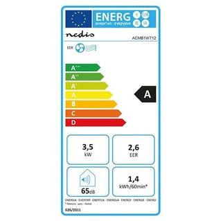 Climatiseur mobile Nedis Climatiseur mobile ACMB1WT12 Blanc