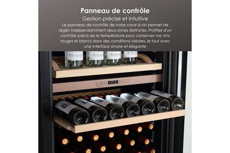 Cave multi-températures LeCépage Cave à vin polyvalente AGJ268VX2Z 268