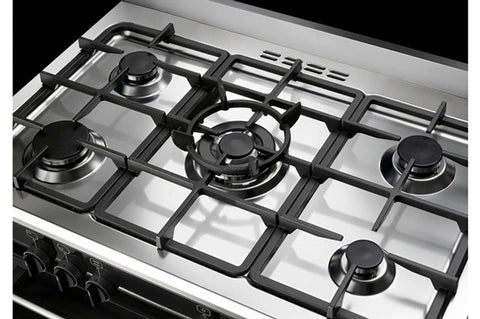 Piano de cuisson Airlux CC902GTBK3 - 90CM GAZ NOIR