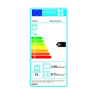 Four encastrable Hisense Four intégrable 59.4cm 77l 3500 w noir HO66F