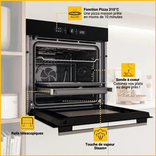 Four encastrable Whirlpool WO54S8PPM1SXAF
