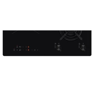 Plaque mixte Electrolux Serie 300 KDI640713K - Table de cuisson mixte induction et gaz - 4 plaques de cuisson - Niche - largeur : 56 cm - profondeur : 49 cm - noir