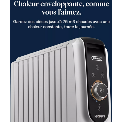 Chauffage Bain d'huile DELONGHI TRD51025 WIFI