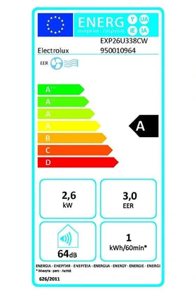 Climatiseur mobile Electrolux EXP26U338CW