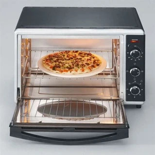 Mini Four Electrique chaleur TO2058 tournante 42 L pierre a pizza et tournebroch