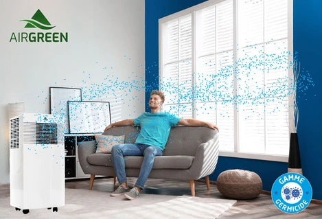 Climatiseur mobile Airgreen Climatiseur Mobile 3100W AG32-UV avec Lampe UVC