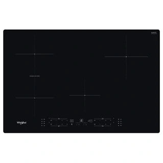 Plaque cuisinière Whirlpool Table de cuisson à induction encastrable WB B4877 NE 77 cm 4 feux Noir