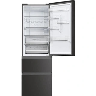Réfrigérateur 1 porte Haier Réfrigérateur Combiné - - 3D 60 Series 5 Htw5618Enpt - Classe E - 360 L - 185 X 59,5 X 66,7 Cm - Noir