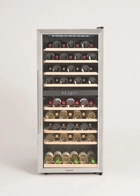 Cave à vin de service Create WINECOOLER XXL - réfrigérée 70 bouteilles - Inox