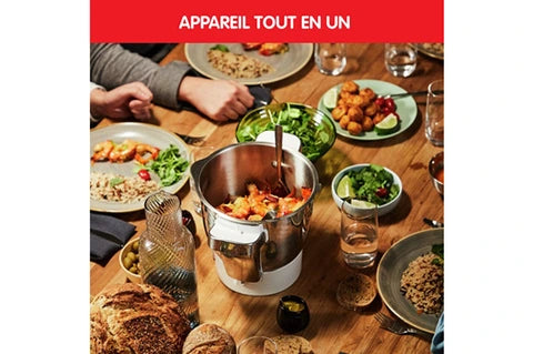 Robot cuiseur Moulinex I Companion Touch Pro xl Noir HF93D810