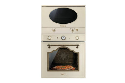 Micro-ondes mono-fonction Smeg MP822NPO Beige