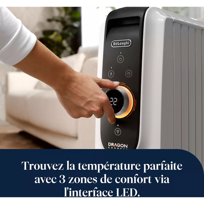 Chauffage Bain d'huile DELONGHI TRD51025 WIFI
