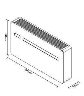 Climatiseur fixe Klimea reversible monobloc 2.6kW horizontale - : KLIMEA 10 HP