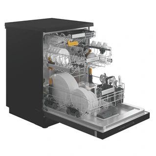 Lave-vaisselle pose libre Whirlpool W8FHS61BS Dark Inox