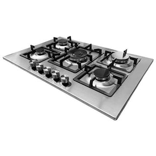 Gazinière Gurari Table de cuisson à gaz - - FQ755VTGC - 75 cm - 4,0 KW WOK - Inox